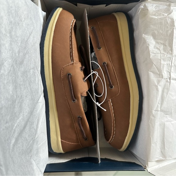 Nautica Shoes Nutica Big Boy Shoe Size 5 Tan Color Poshmark